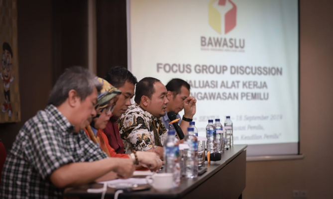 Focus Group Discussion (FGD) Evaluasi Alat Kerja Pengawasan di Sentul, Bogor