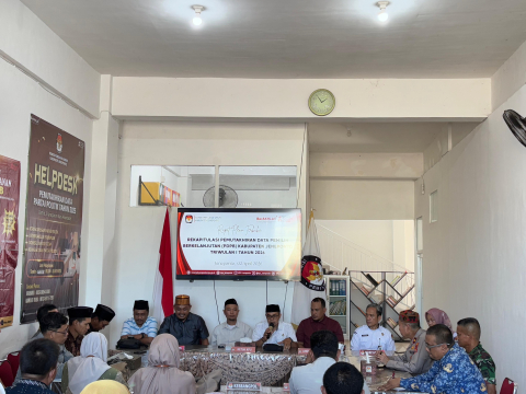 Rapat Pleno Pemutakhiran Data Pemulih Berkelanjutan Triwulan I Tahun 2026