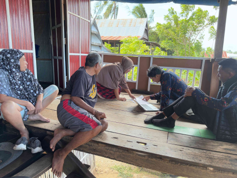 Verifikasi Faktual Data Pemilih di Kelurahan Empoang Utara