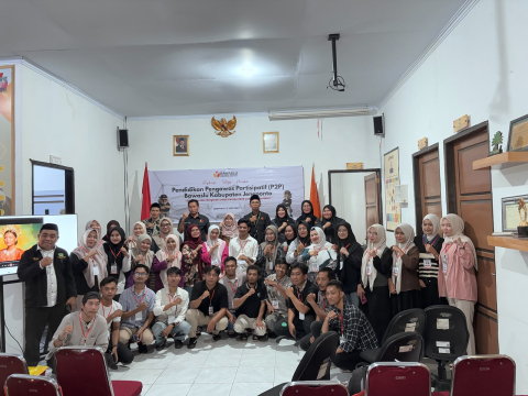 Foto bersama peserta P2P dan Panitia